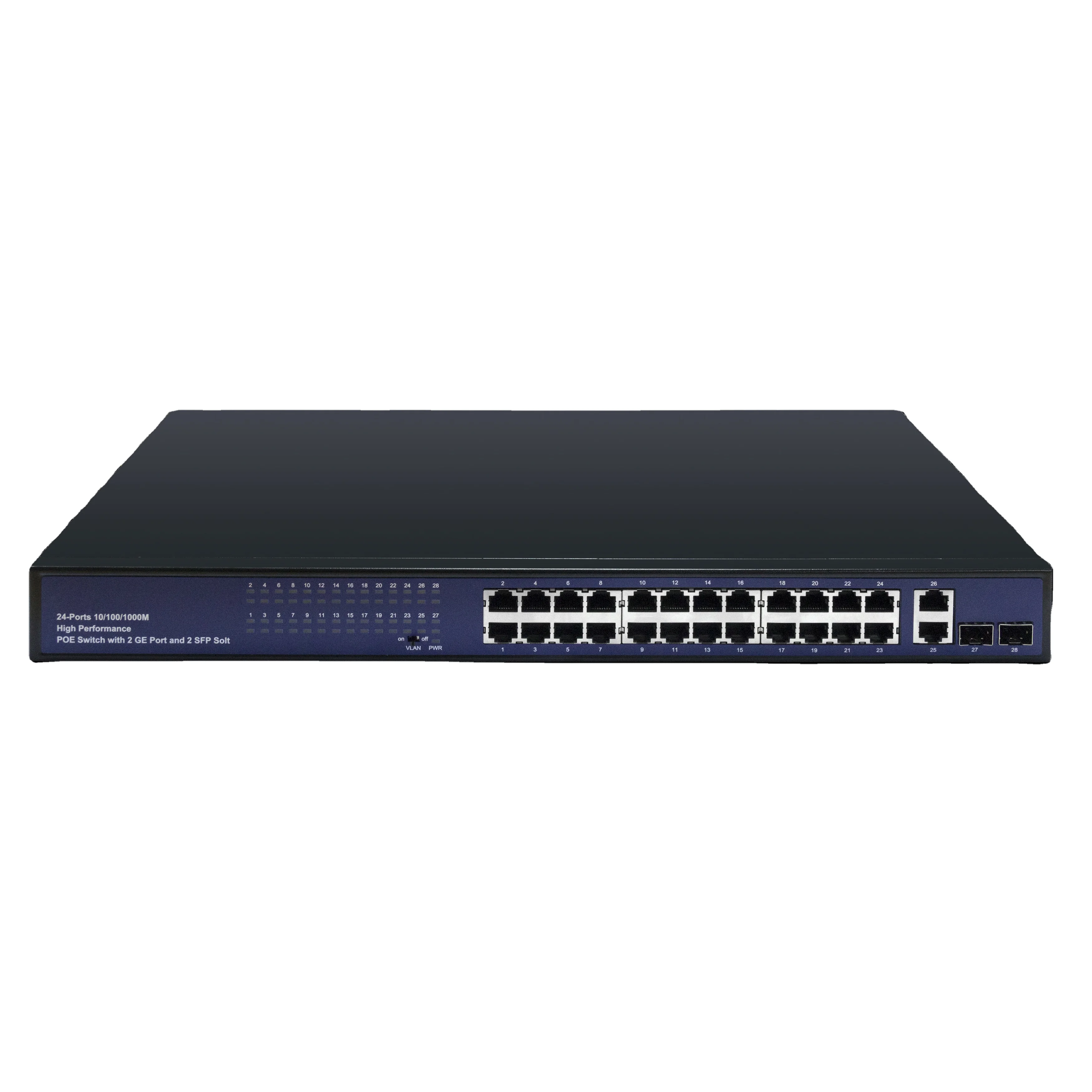 Yuncore Original 26-Port PoE Switch for IoT RJ45 and SFP Original Manufacturing Product