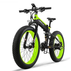 2022 NEW electric bicycle 1000W48V10.5AH lithium battery electric mountain bicycle  e bike 26inch fat tire folding electric bike