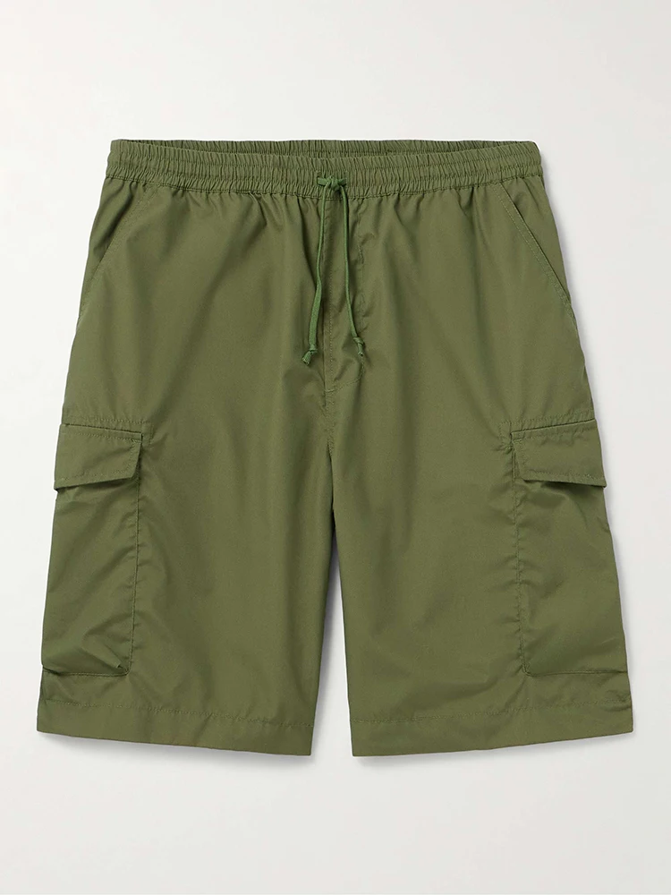 Custom High Quality Bermuda Shorts Casual Straight-Leg Shell Relaxed Cargo Shorts Streetwear 100% Nylon Parachute Shorts for Men
