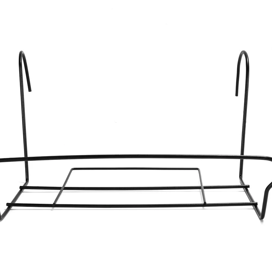 Metal Wire Hanging Flower Pot Rack Hang On Fence