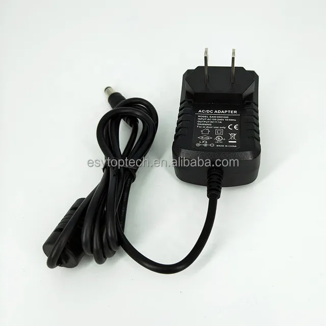 9V 1A(1000mA) US Power Adapter used for Caline/JOYO/Nux/Mooer/Boss Guitar Effect Pedal