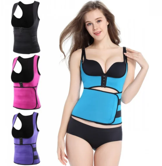
2019 Fashion Waist trainer Slimming Vest Corset lumbar sacral support belt 