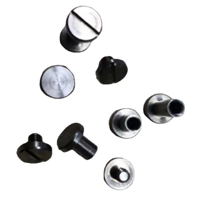 
High Precision Slotted Flat Head Male and Female Chicago Screw 