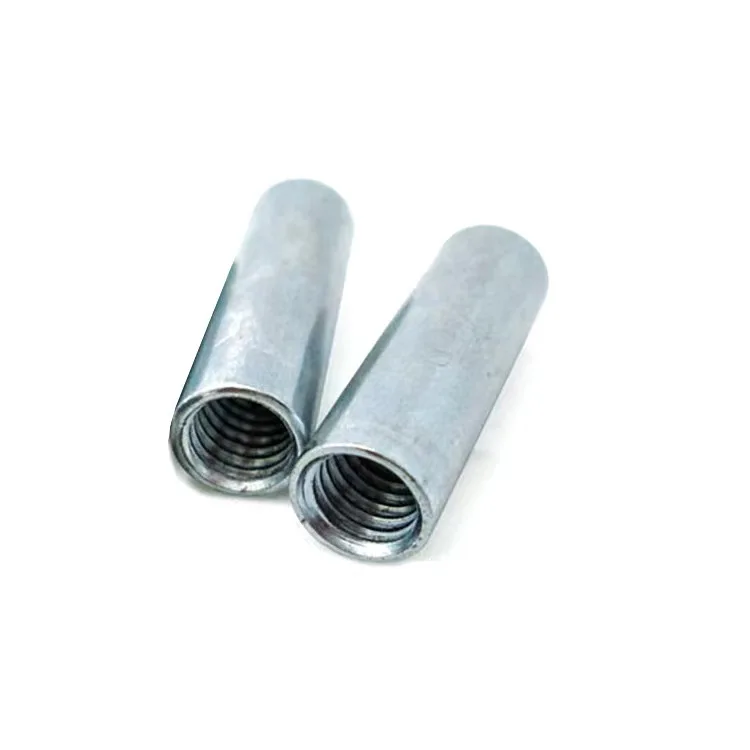 Carbon Steel Stainless steel Long Round Nut Connection Coupling Nut  Metric Round Long Extension Nuts