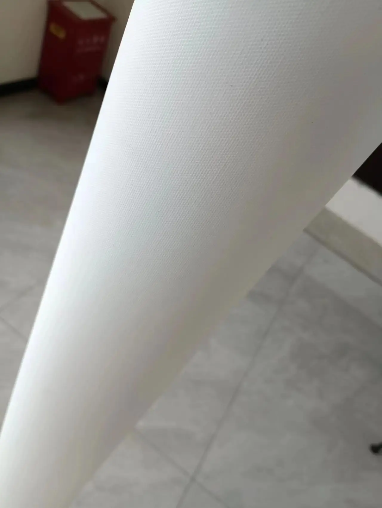 Favourable Waterproof Coated Artist Printable 300g Glossy Poly-cotton Canvas Roll For Inkjet Print For Decorate