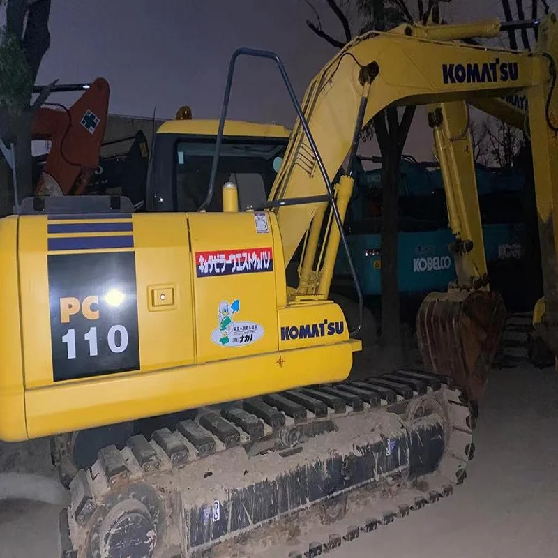 ZIHUI High Efficiency Used Excavator Komatsu PC110-7 Second-hand Hydraulic Crawler Excavator Komatsu PC110