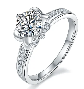 Silver 925 Moissanite ring fine jewelry sets rings light  fashion necklaces gems earrings stainless steel body jewelry findings