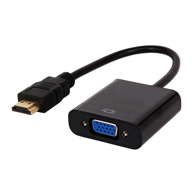 HDMI to VGA Adapter, HDMI  to VGA Converter male to female for Computer, Desktop, Laptop, PC, Monitor, Projector, HDTV, Xbox