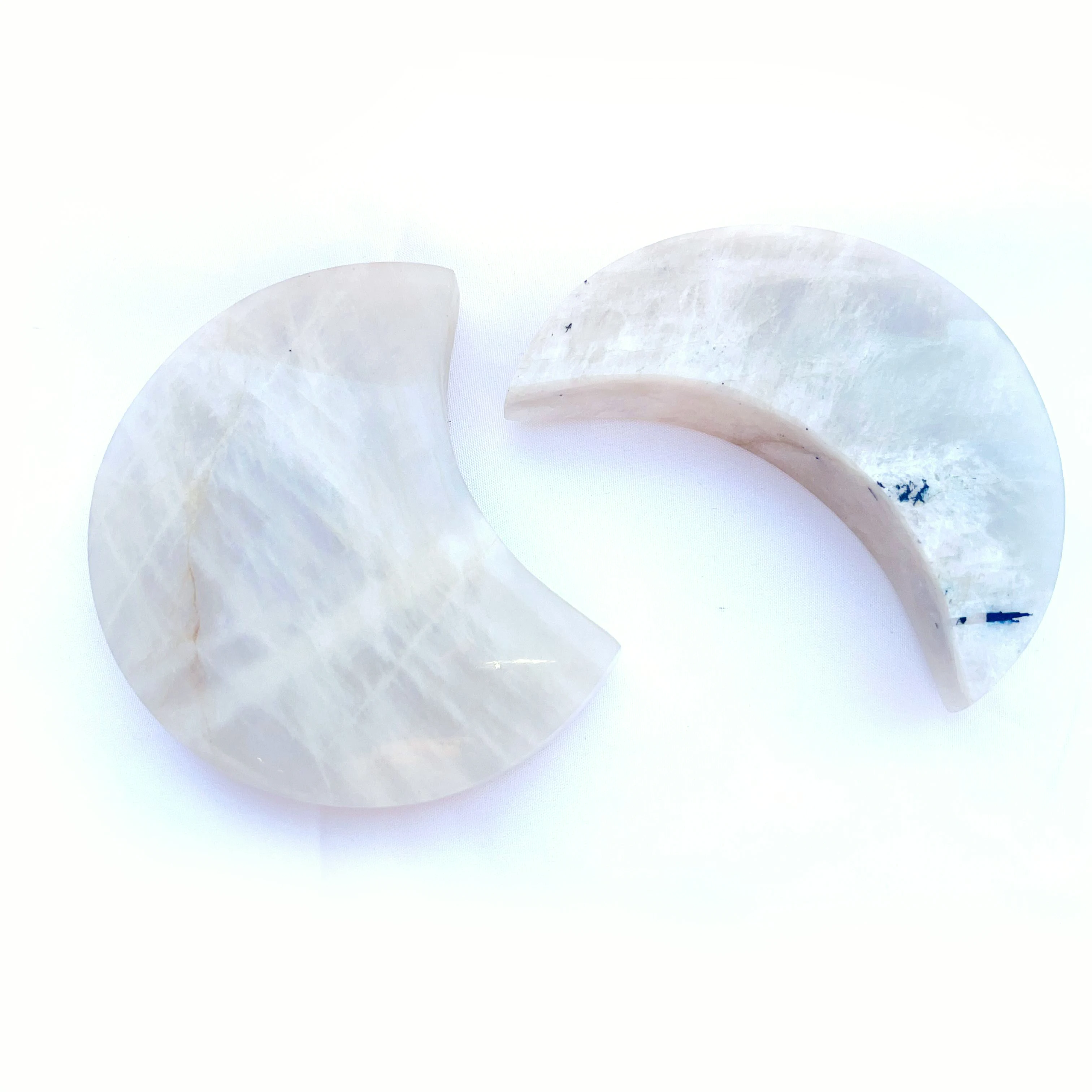 Natural Wholesale Bulk Crystal Stone Crafts Crystal Moon Stone Moon For Crystal Healing