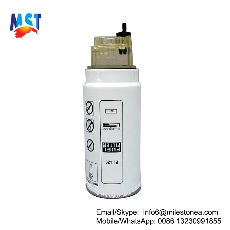 Двигатель часть топлива воды сепаратор фильтр pl420 с чашей