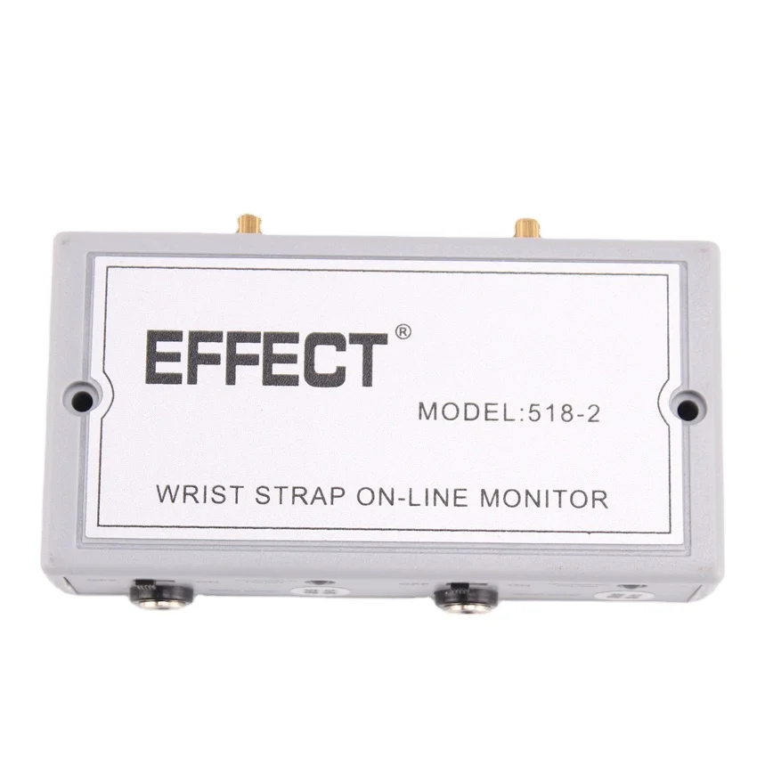 518-2 Antistatic ESD Wrist Strap Monitor/ESD Wrist Strap Monitoring With Grounding Cables And Adaptor