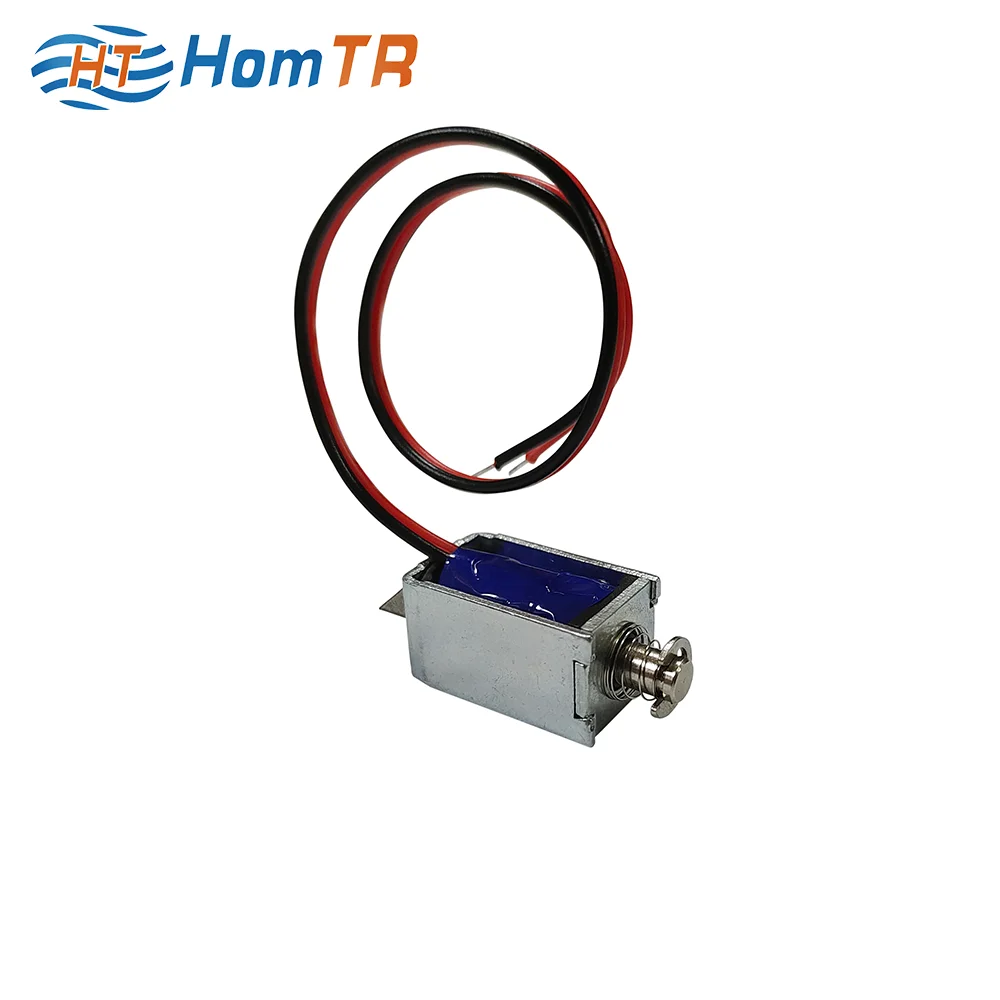 HomTR Stroke Diameter solenoids DC3V 1.5A 4.5W 1.7mm  Mini Push Pull Solenoid