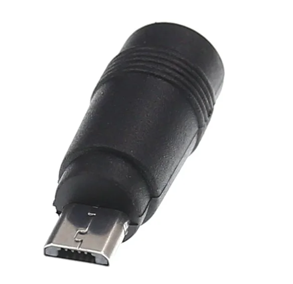 DC 5.5*2.1mm female Jack to micro 5 pins adapter connector