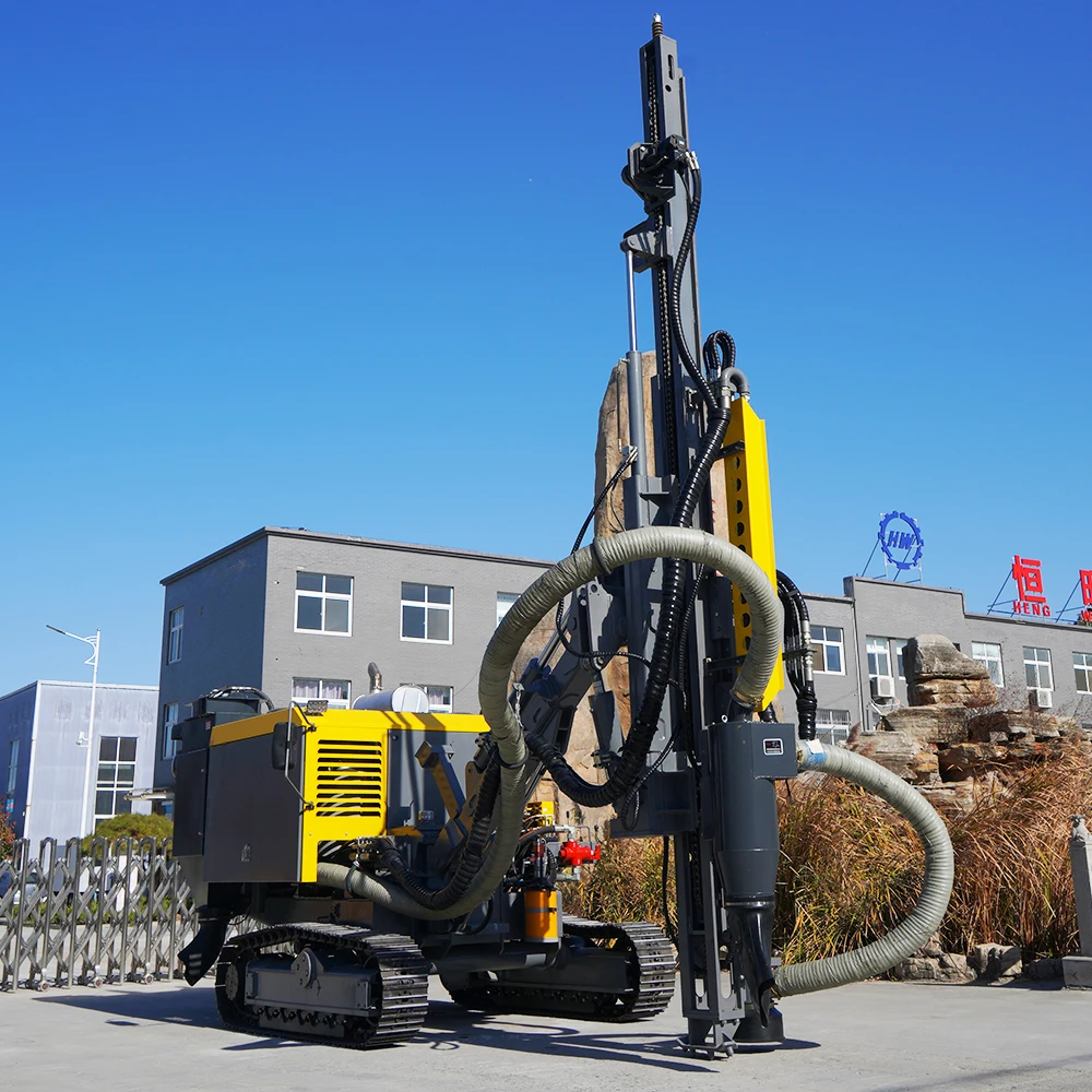 down the hole gold quarry borehole tunnel mine drilling mining-drilling rig machine equipment price