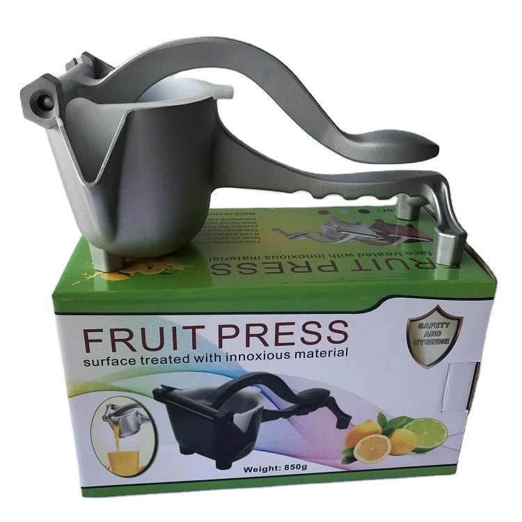 
Portable aluminum alloy material manual hand juicer press Mini citrus orange juicer Hand Squeezer 