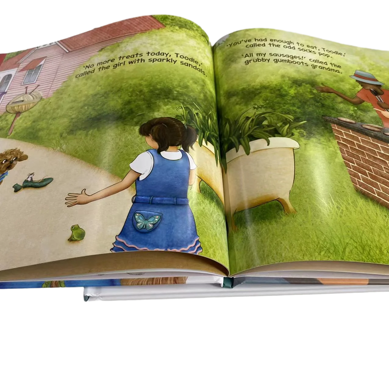 Детская мягкая книжная печать в мягкой обложке
