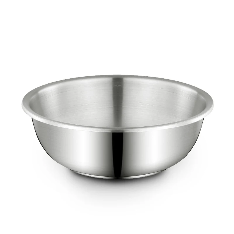 Wholesale Stainless Steel Salad Baking Bowls Custom Mixing Bowls For Kitchen Serving