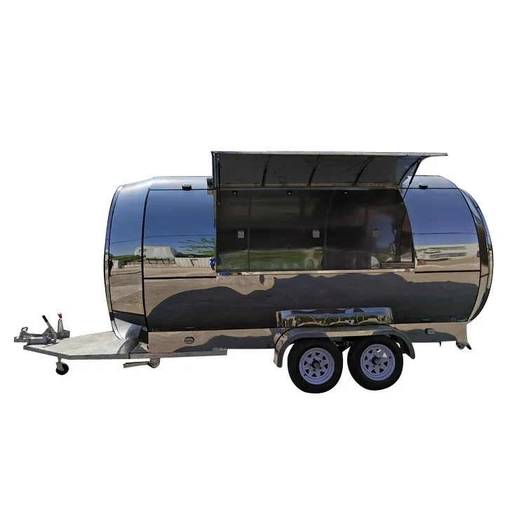 Fast Delivery Mobile Cheap Push gelato ice cream car snacks food cart kiosk catering cheap food trailer freezer