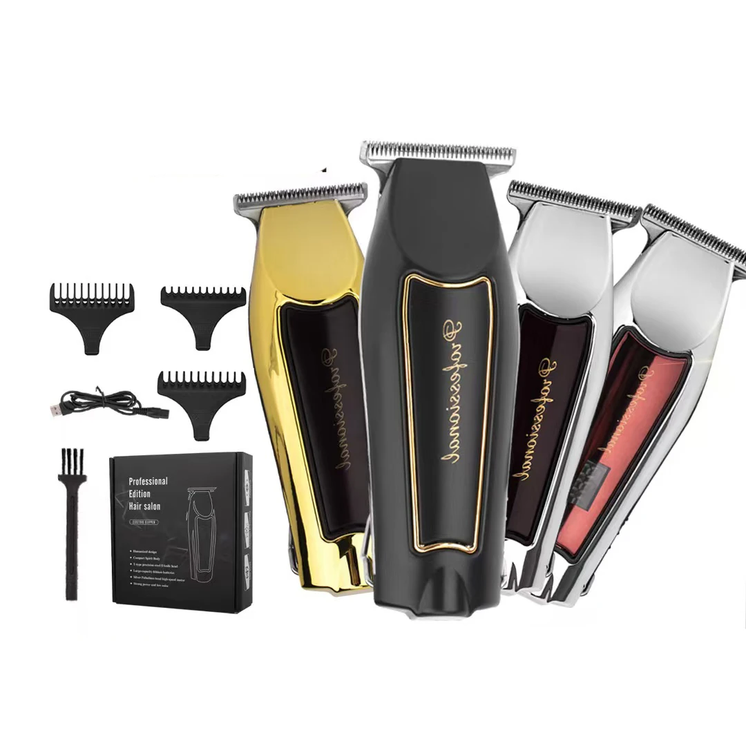 2024 Professional Barber Clipper Cordless Professional Hair Clippers Rechargeable Hair Trimmer For Men