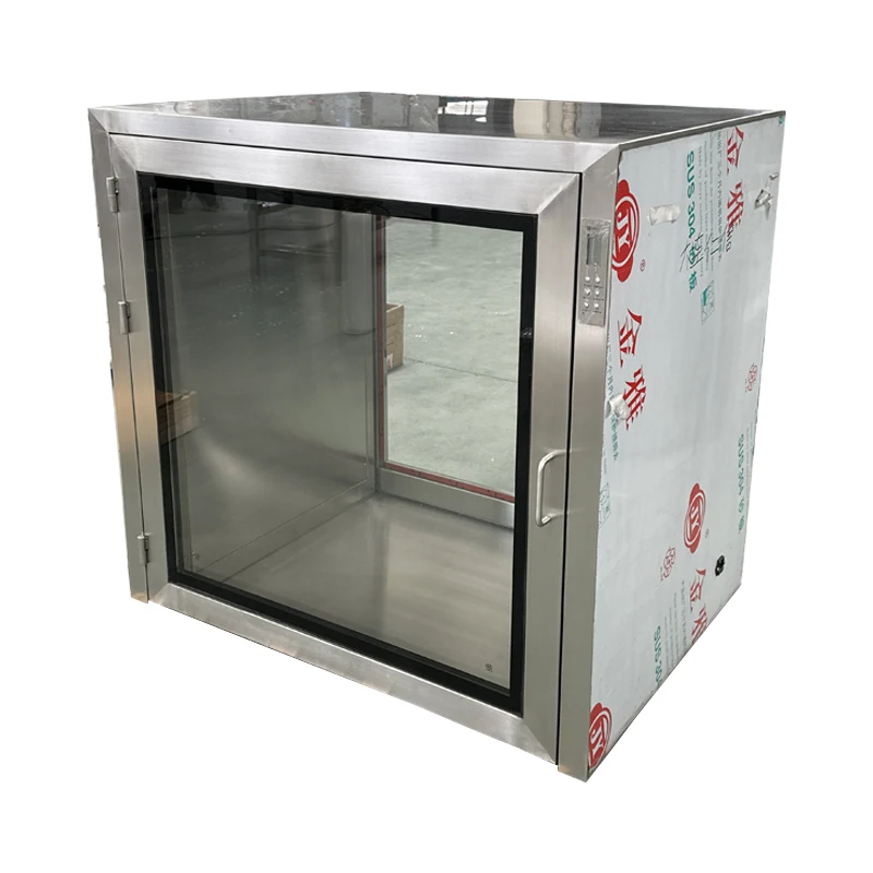 Clean Room Equipment Stainless Steel Self-cleaning Electrical Transfer Box Purification Laboratory Pass Box
