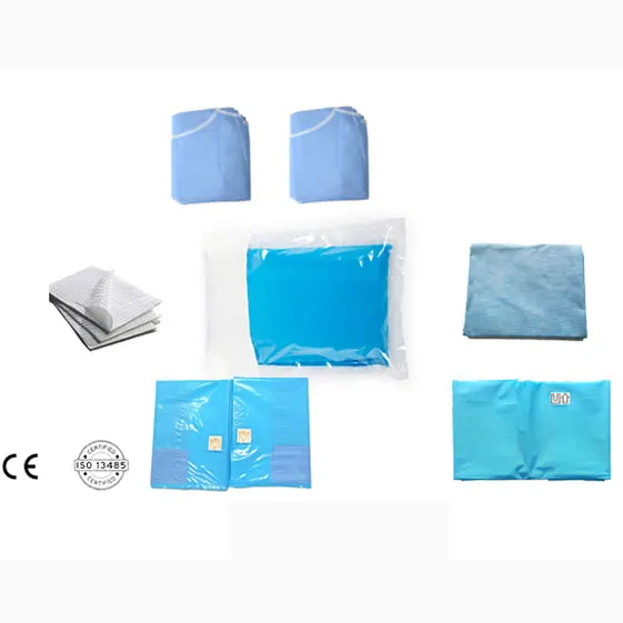 
Medical Disposable U Incise Surgical Pet Shoulder Drape Pack 