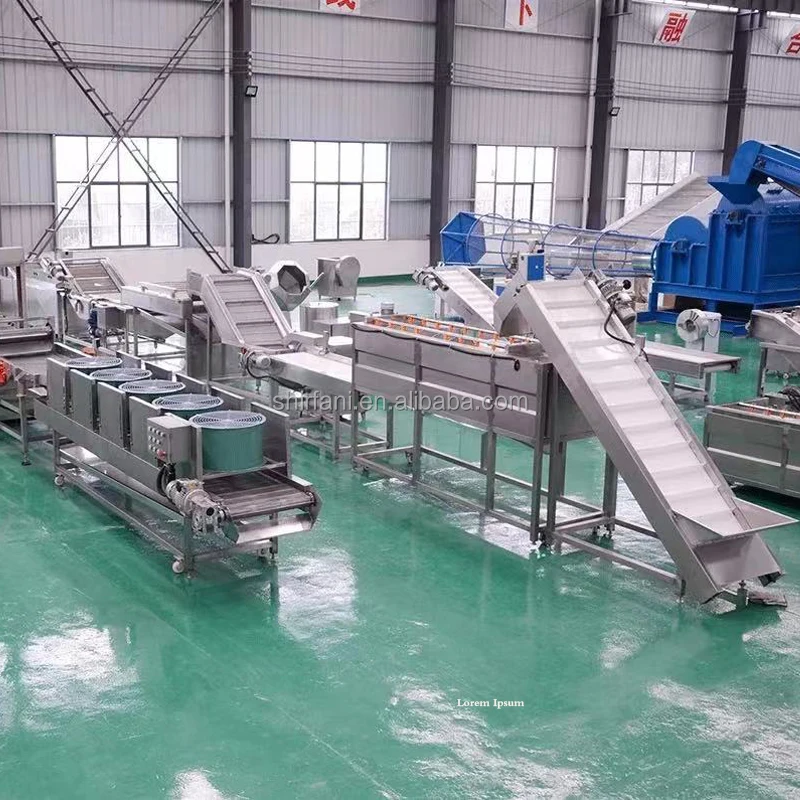 Small automatic potato chips making machine production line