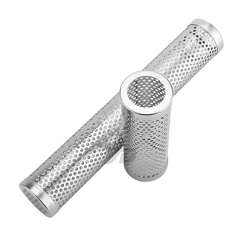 12 18  304 bbq smoker tubeperforated mesh bbq smoker tubebbq smoker tube