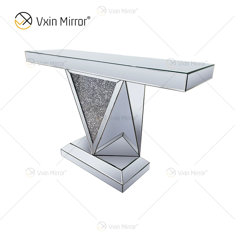 Мода Высокое качество домашний декор WXF-015 facrylic фойе белый консольный стол дешево