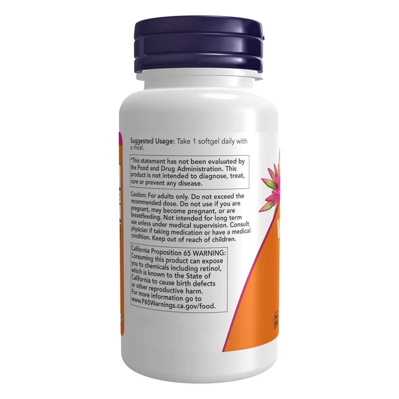 Hot sale OEM  Customized Vitamin A Supports Healthy Vision & Immune System 10,000 IU Premium Non-GMO Formula Vitamin A Soft Gels