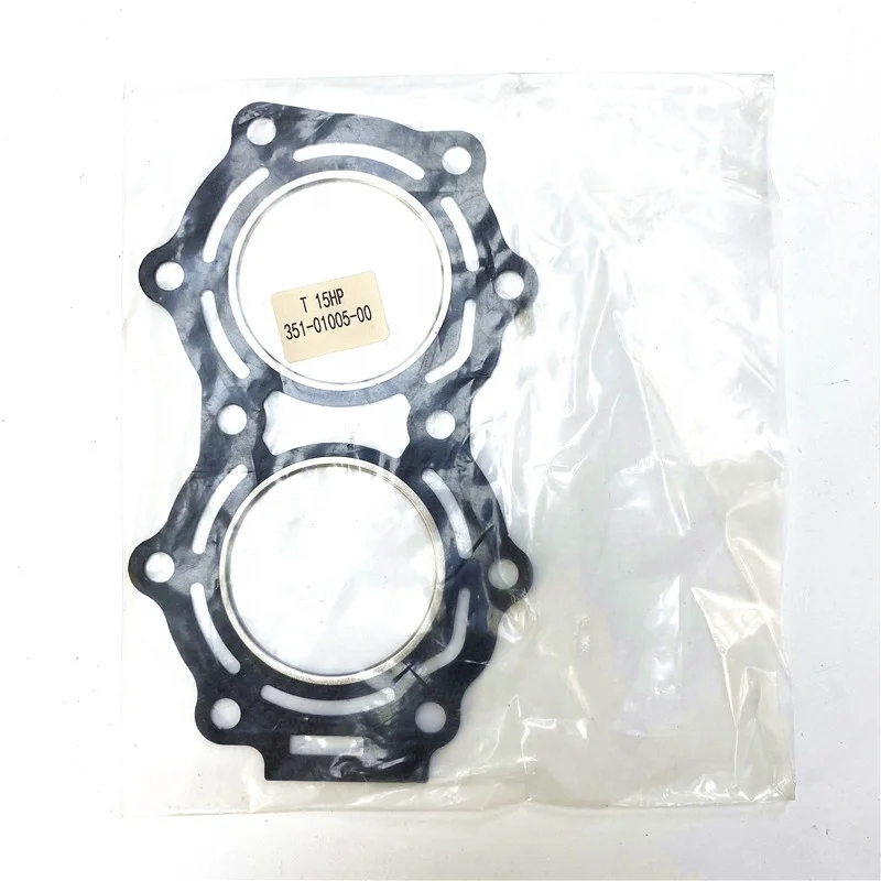 Boat Cylinder Head Gasket 351-01005-0 351-01005-1 for Tohatsu 9.9HP 15HP Outboard  2T