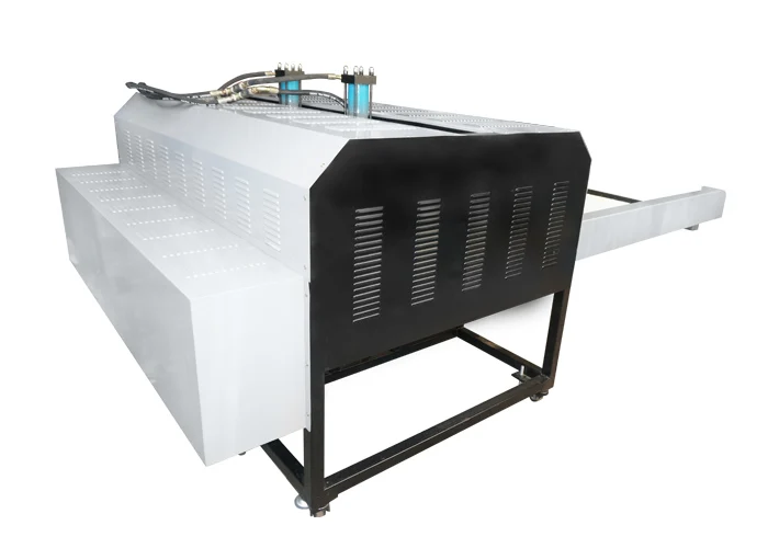 Easty Eurotec EDP Dual Shuttle Planchas de sublimation Flatbed Heat Press for tee shirt