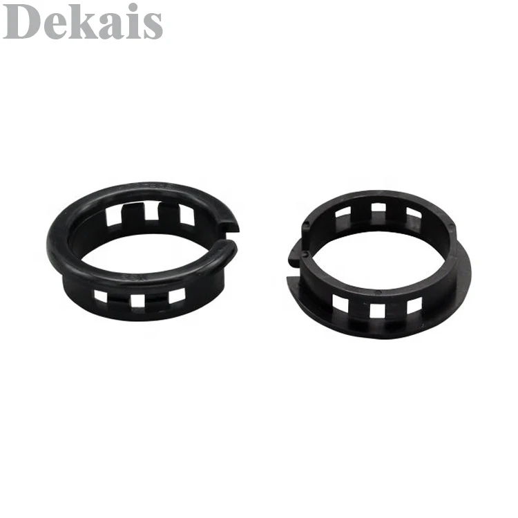 wholesale factory manufacturer plastic nylon wire accessories open closed white black cable snap bushing