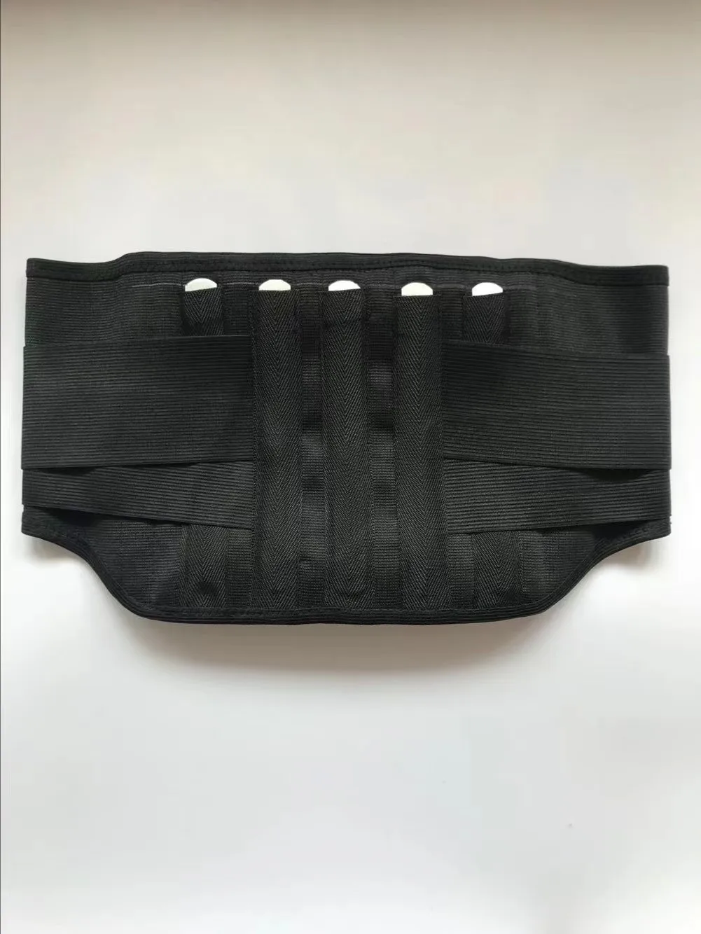 Pain relief adjustable Steel Waist Support Compression Breathable Waist Trimmer metal strip lumbar brace waist support belt