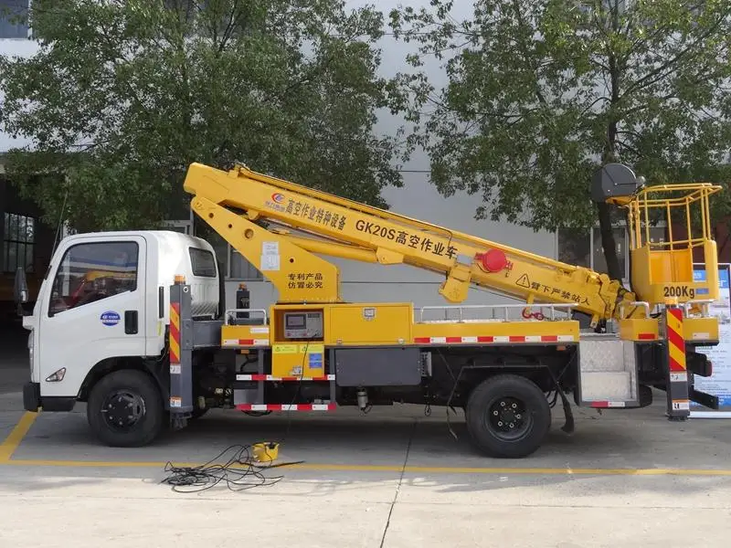 21 24m telescopic aerial work platform