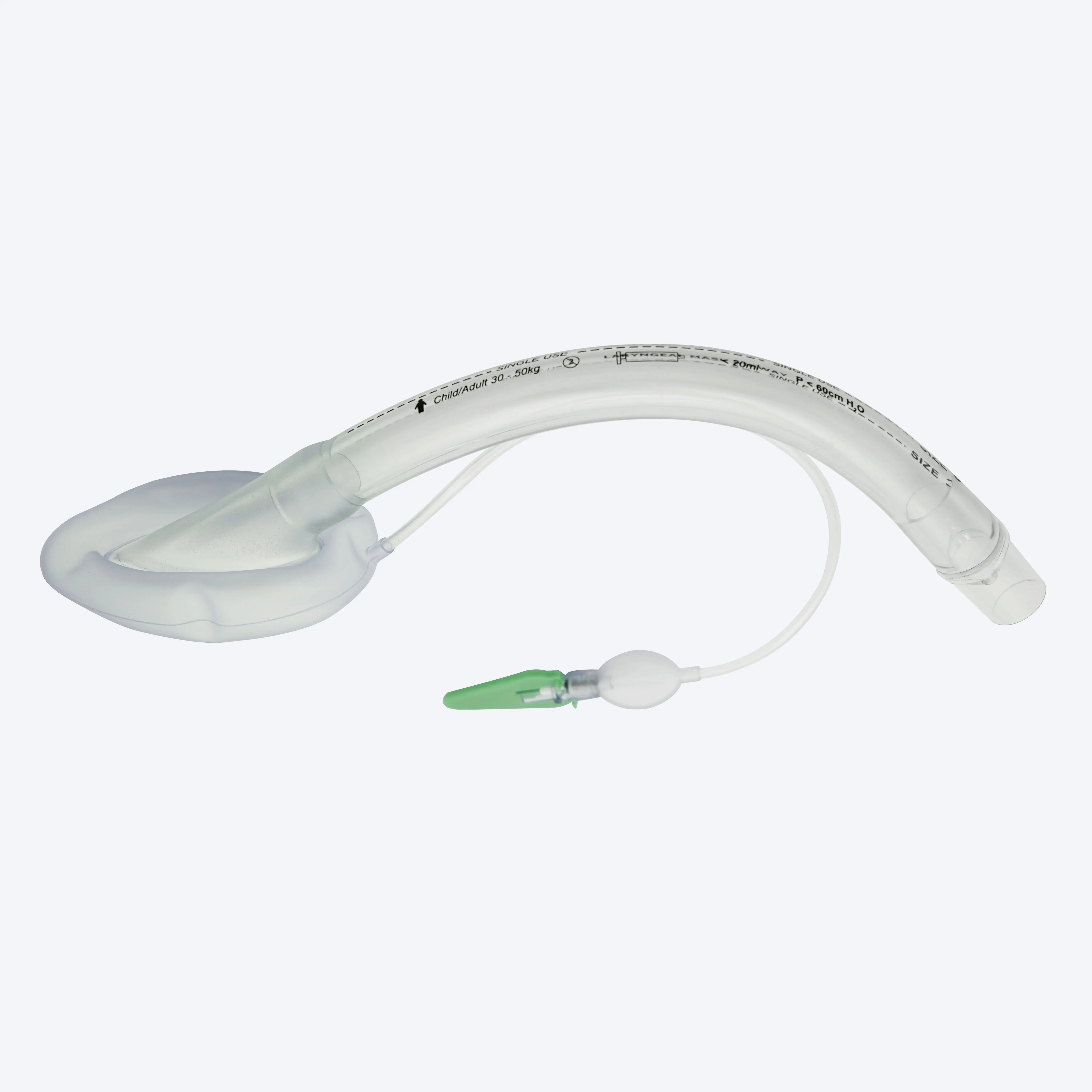Factory Hot Sales Nasopharyngeal Airway Silicone Double Channel Lumen Laryngeal Mask