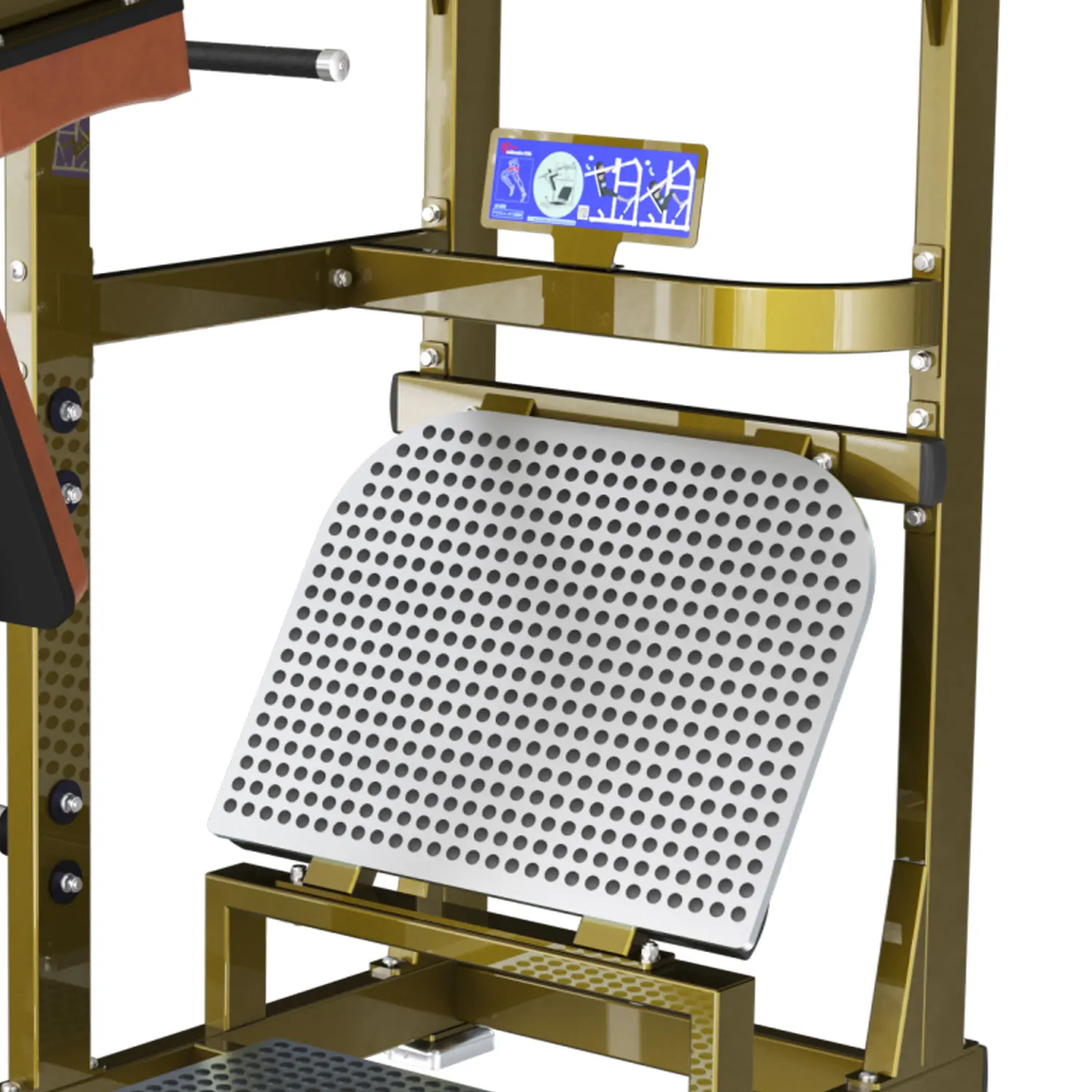 Realleader LD2006 Steel plate loaded Pendulum Squat Leg Exercise Gym Equipment Hammer strength