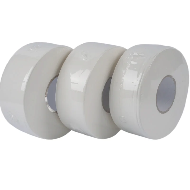 Tissue Distributor Manufactures Tissue Paper Rolls 1 Ply High Quality Jumbo Toilet Paper