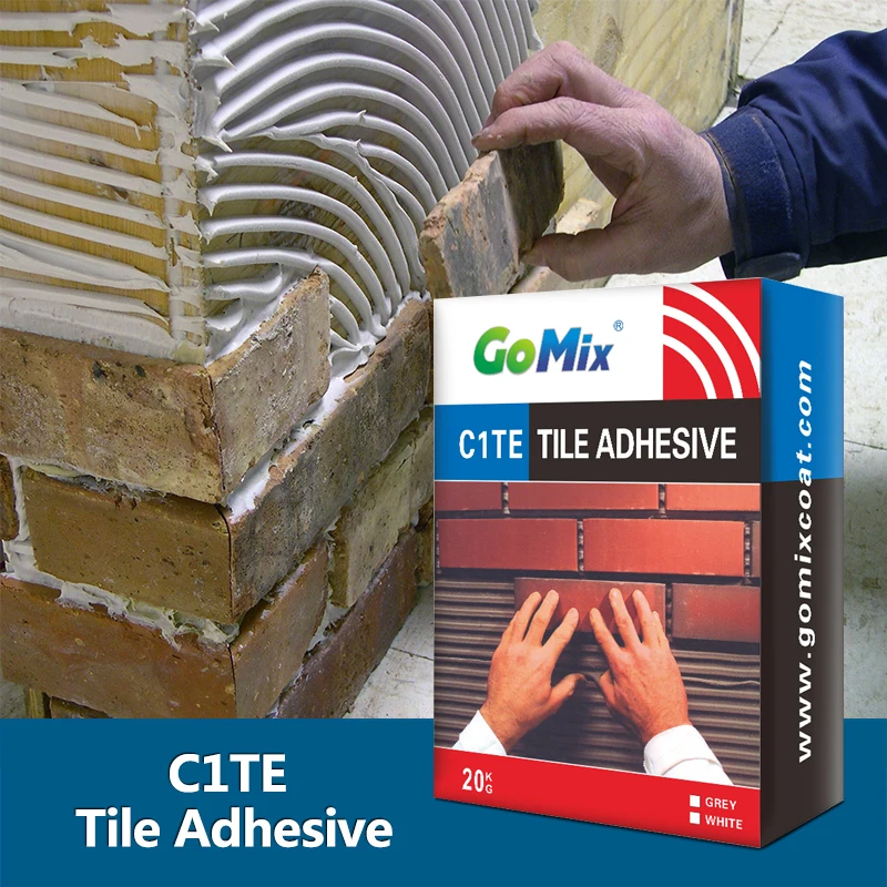Non Slump Superior Adhesive Strength C1TE Ceramic Floor Tile Installation Glue Adhesive