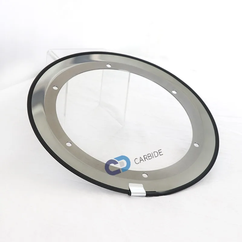 Corrugated Cardboard Slitter Circular Knives Tungsten Carbide Corrugated Circular Slitter Blades for Packing industry