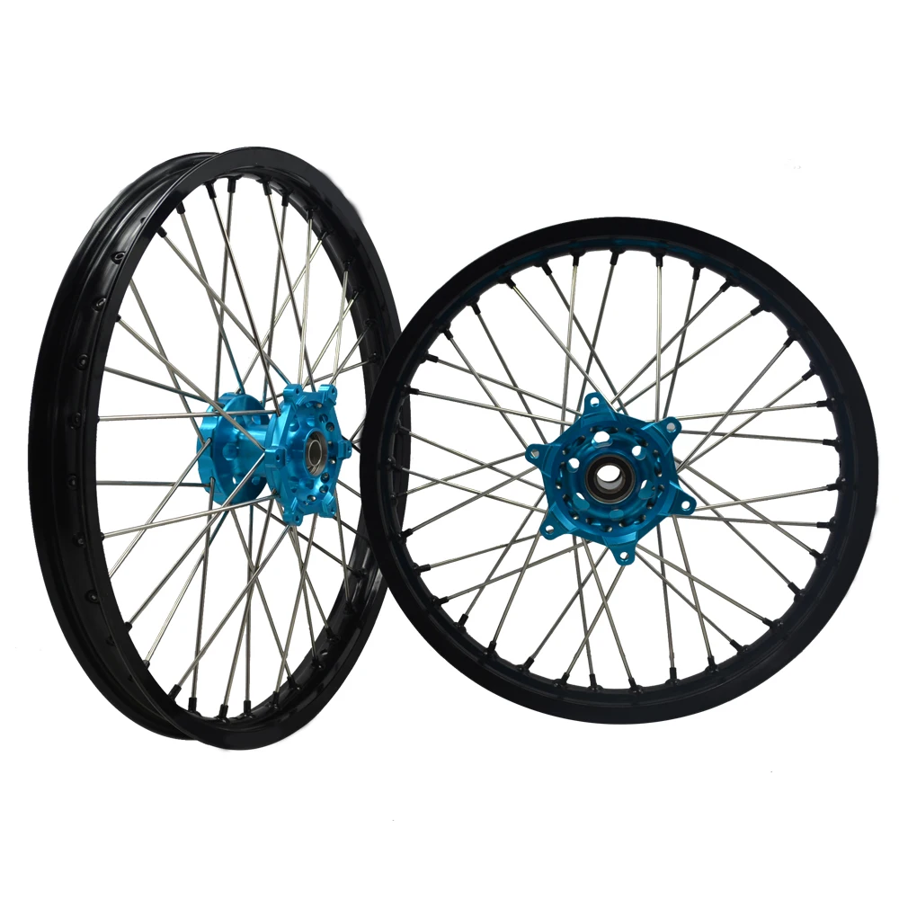 18/19/21 Inch Racing Pit bike Custom Alloy Wire wheels with Aluminum 6061 hub