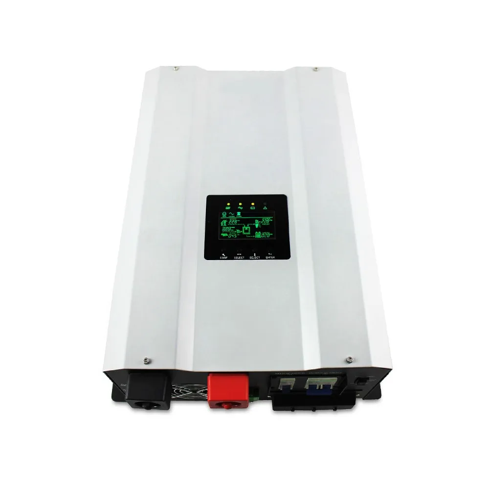 3KW 5KW 12KW Off Grid Hybrid Solar Inverter Pure Sine Wave With Battery