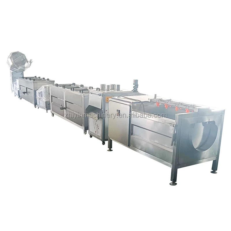 SUS304 Semi Automatic Snacks Food Frying Machinery French Fries Fryer Potato Chips Nut Cashew Frying Equipment