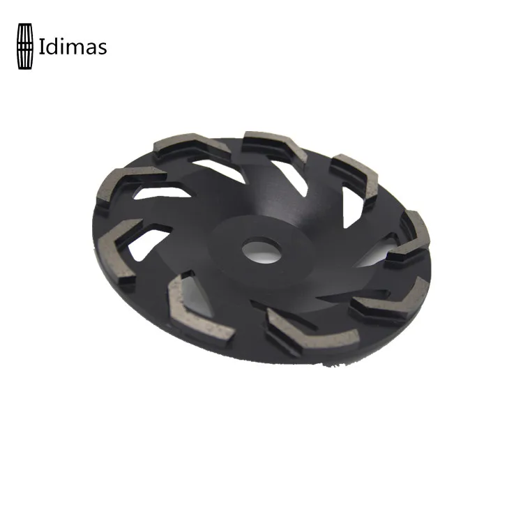 
Factory sale price Fan floor grinding diamond cup wheels Fan Cup Wheel 