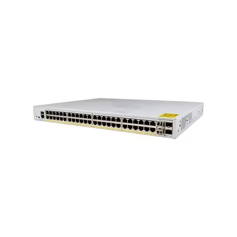 Лучшая цена C1000-48P-4X-L новый оригинальный 1000 серьезный 48 порт GE POE 4x10G SFP сетевые коммутаторы