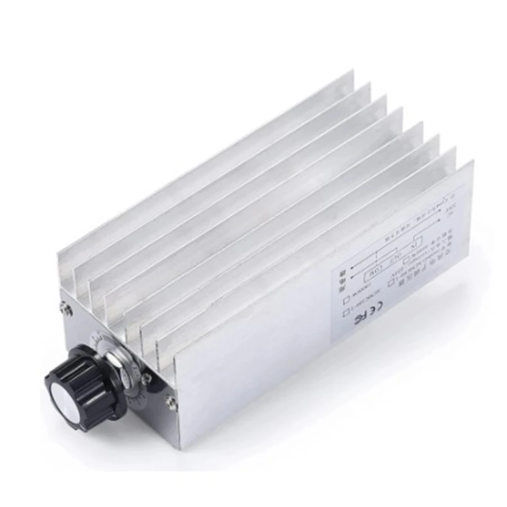 AC 220V 6000W SCR регулятор напряжения электронный диммер термостат контроллер скорости двигателя вольт пресс-форм