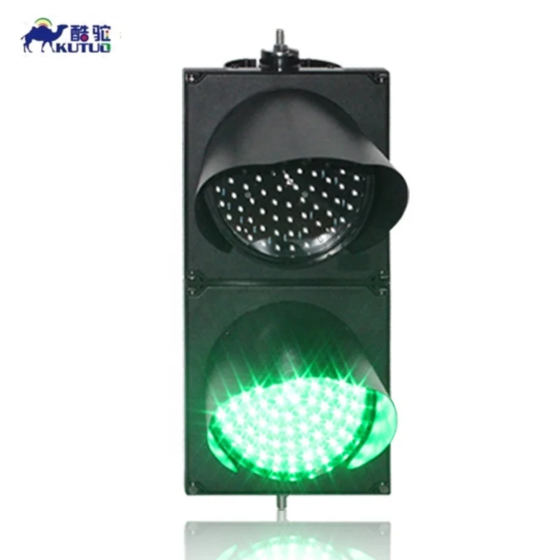 300mm Novel design 2 unit smart control road crossing led traffic light