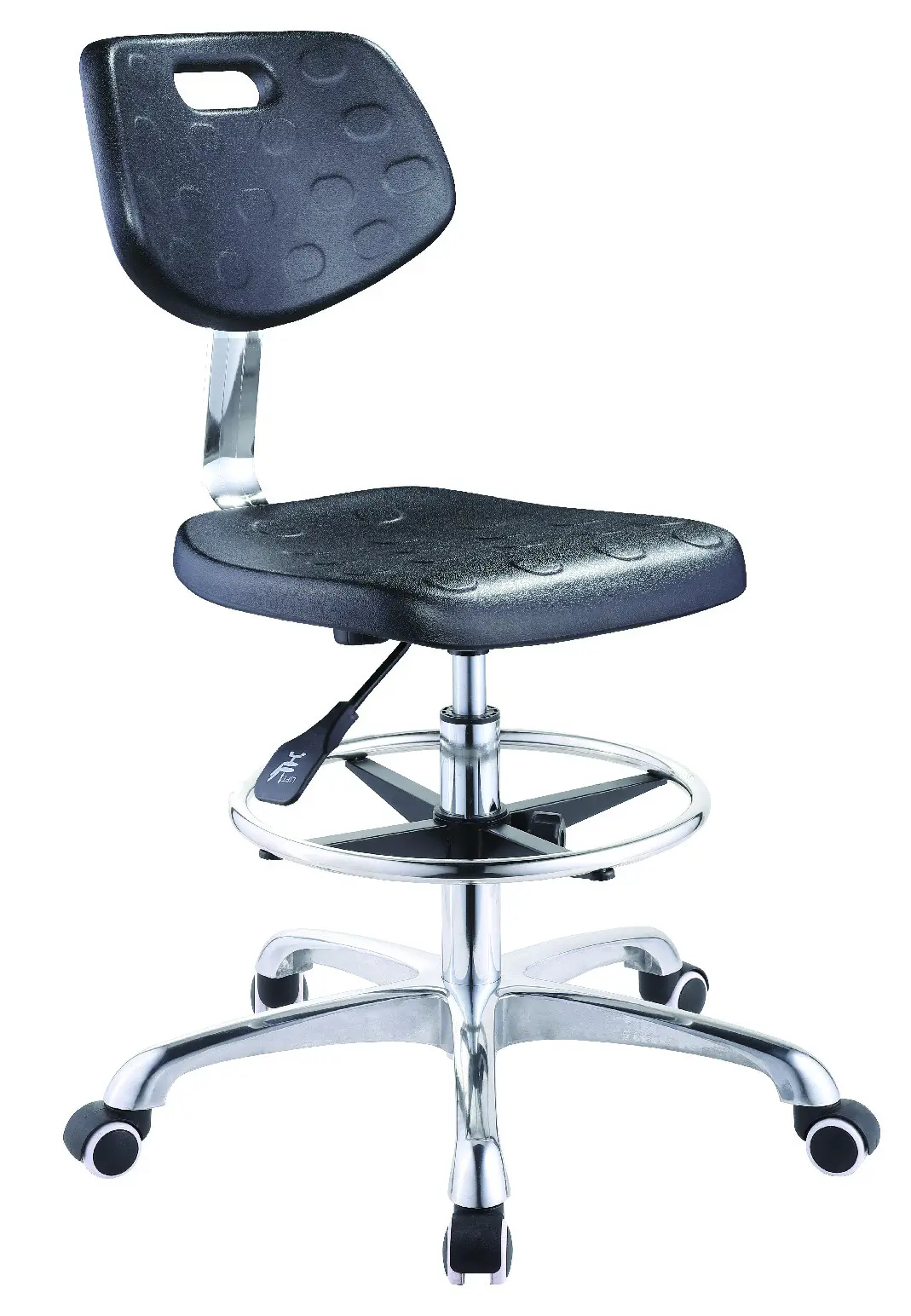 Professional Dentist Chair Laboratory Chair with Mobile Wheels and Backrest