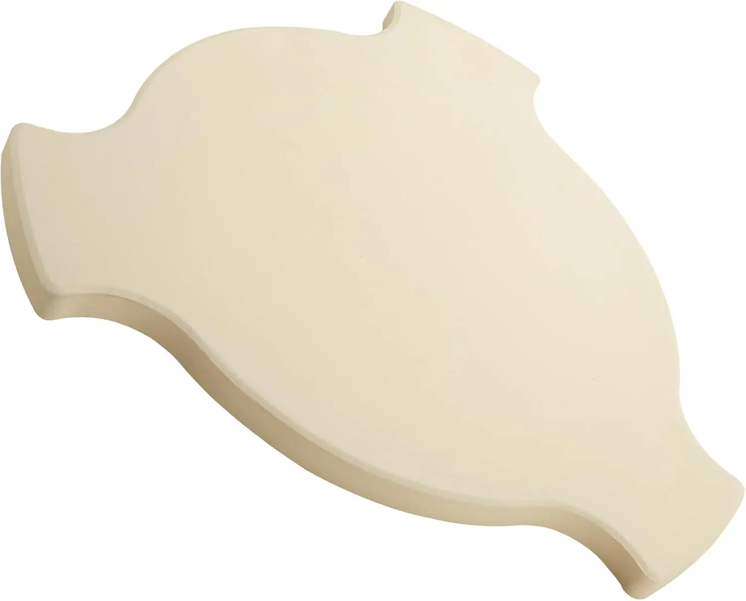 Kamado Grill Accessories Cordierite Pizza Stone Heat Deflector Refractory Ceramic Pizza Baking Stone