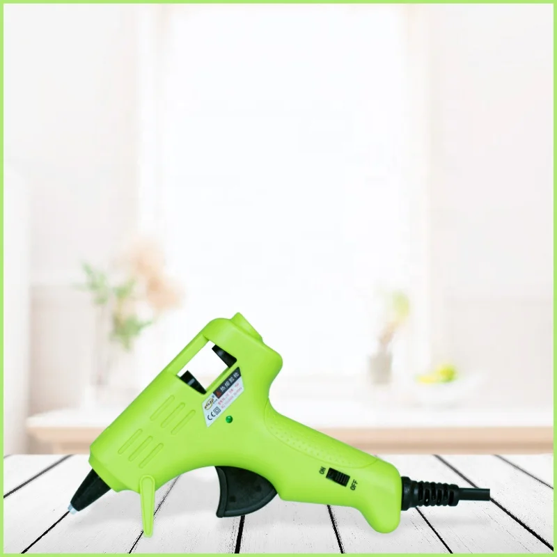 NYLEO  NL-216 20watt  Mini High Temperature Glue Gun, 10-watt, Green/Black