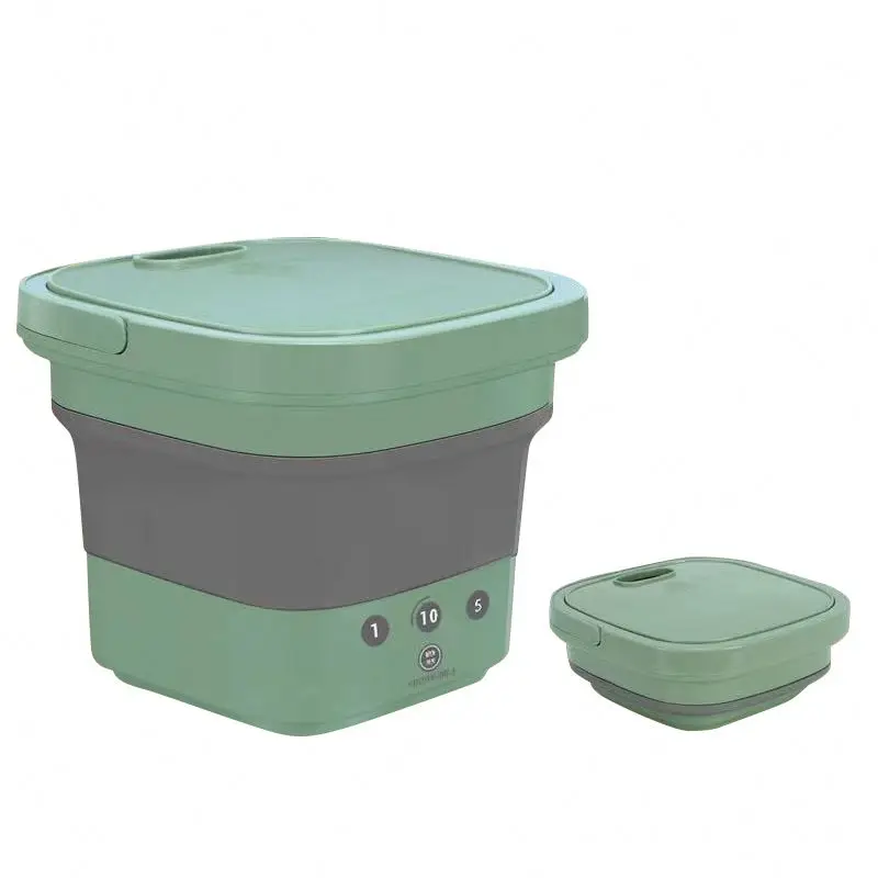 2022 mini folding washing machine foldable portable mini washing machines